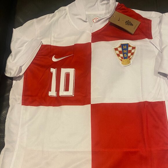 NIKE CROATIA Nat'l Team LUKA MODRIC WORLD CUP Men's JERSEY All Sizes - Picture 2 of 8